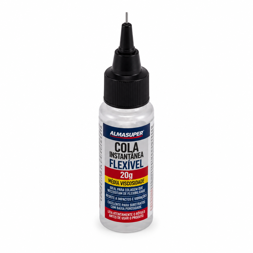 Cola Instantanea 20G Almasuper Flexivel - Superficies Impacto