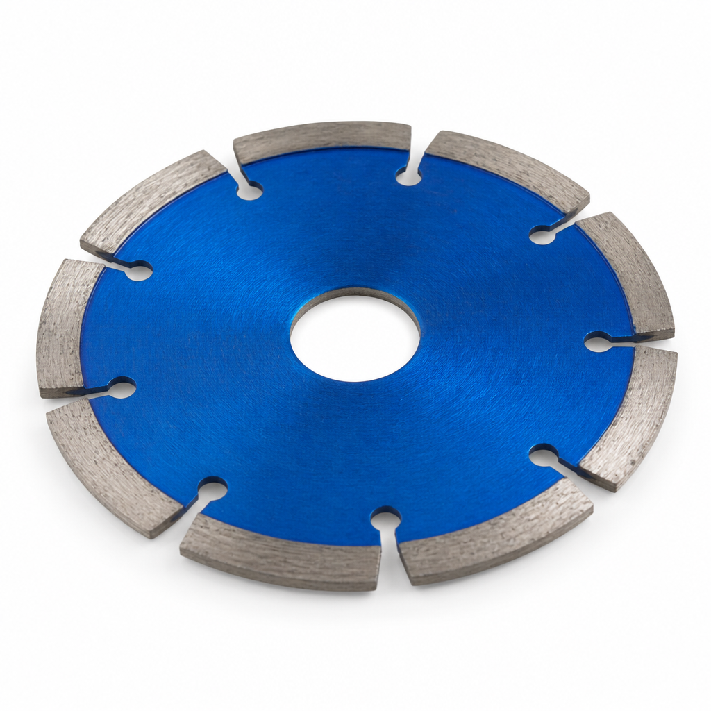 Disco Diamante Azul Segmentado Seco 105 mm