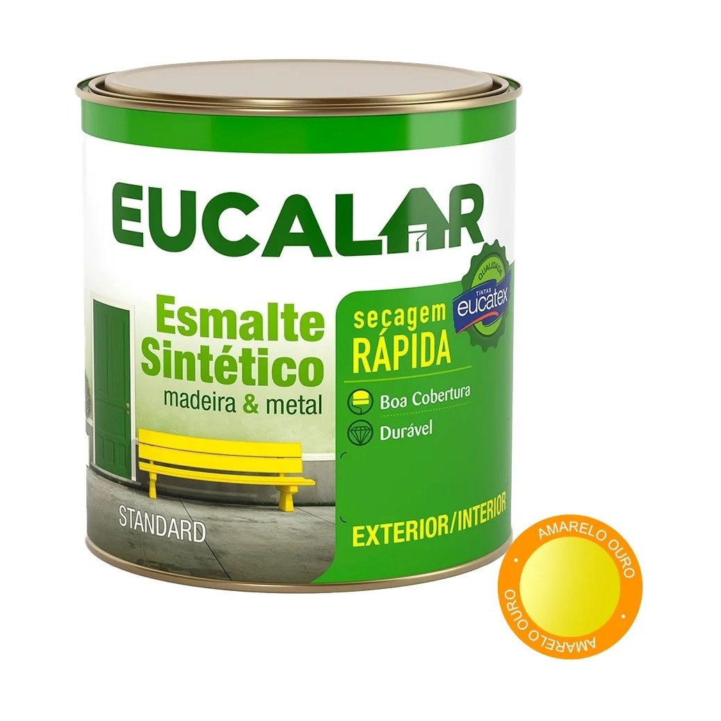 Esmalte 1/4 Eucalar Brilh.am.our