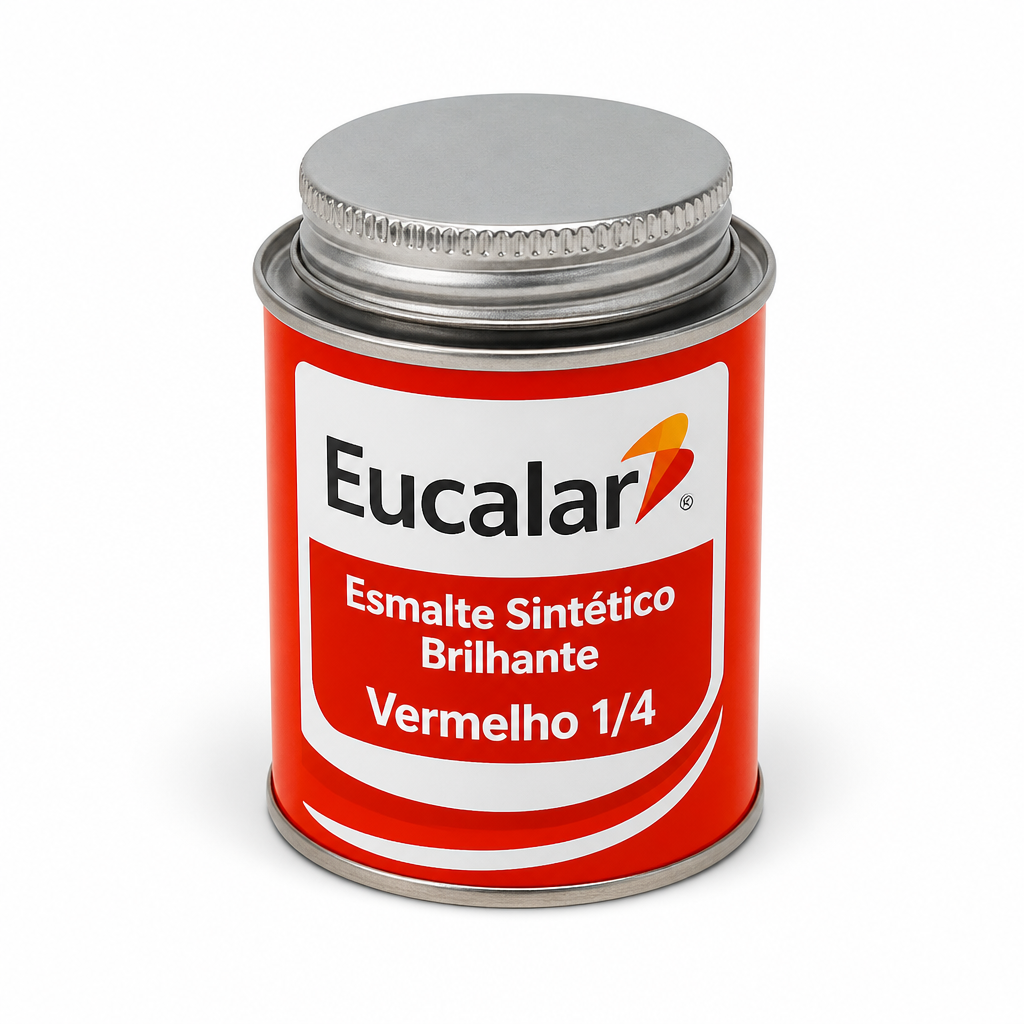 Esmalte 1/4 Eucalar Brilh.vermel
