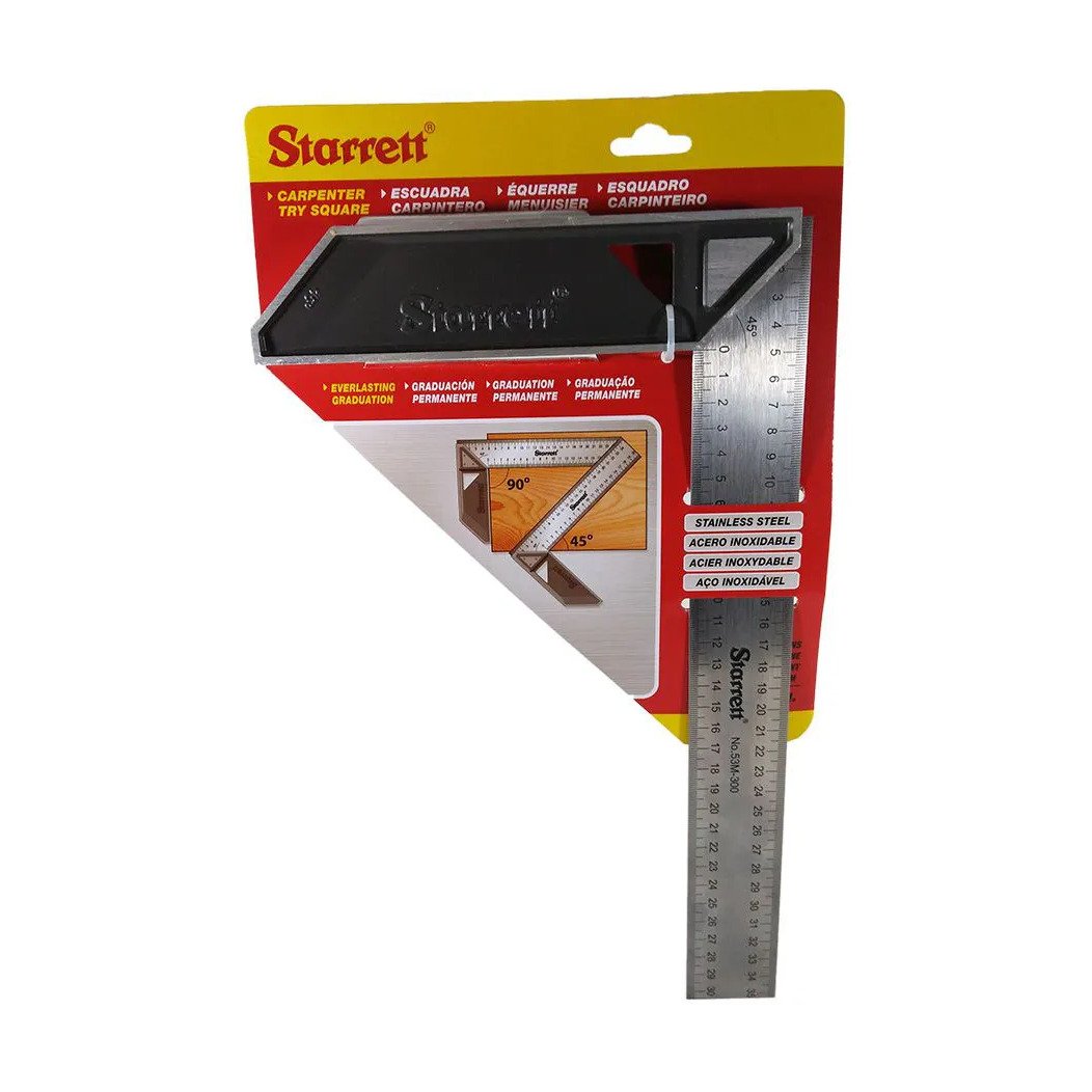 Esquadro CB Metálico Reforcado Starret / Stanley