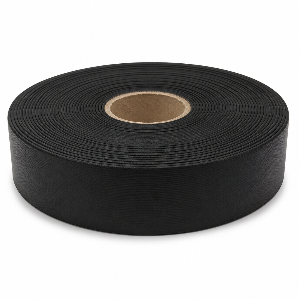 Fita de Borda Preta Tegus 19 mm R50(Unidade Rolo)