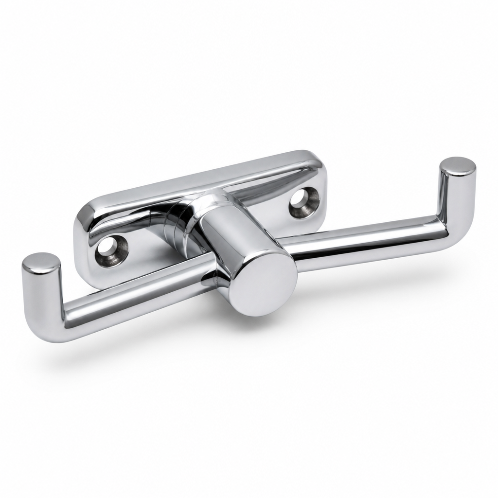 Gancho Cabideiro Duplo Horizontal