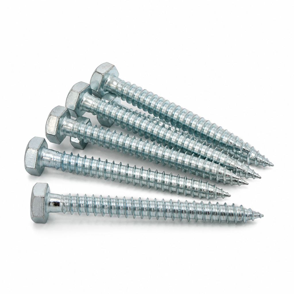 Parafuso para Moveis Sextavado Rosca Soberba 4,8 X 60 PCT 560 Unds