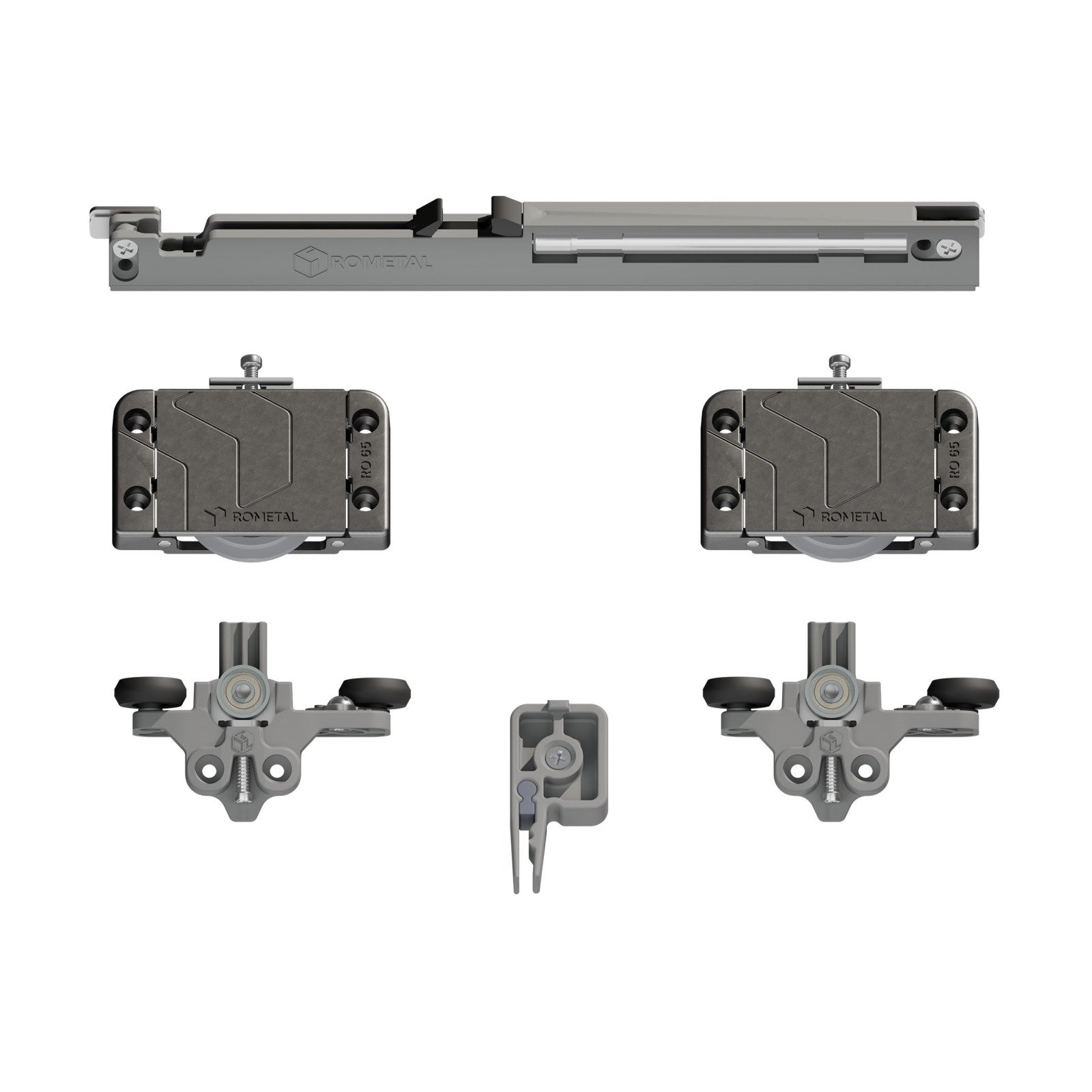 Roldana RO-654002 Prime com Antidescarrilamento Rometal