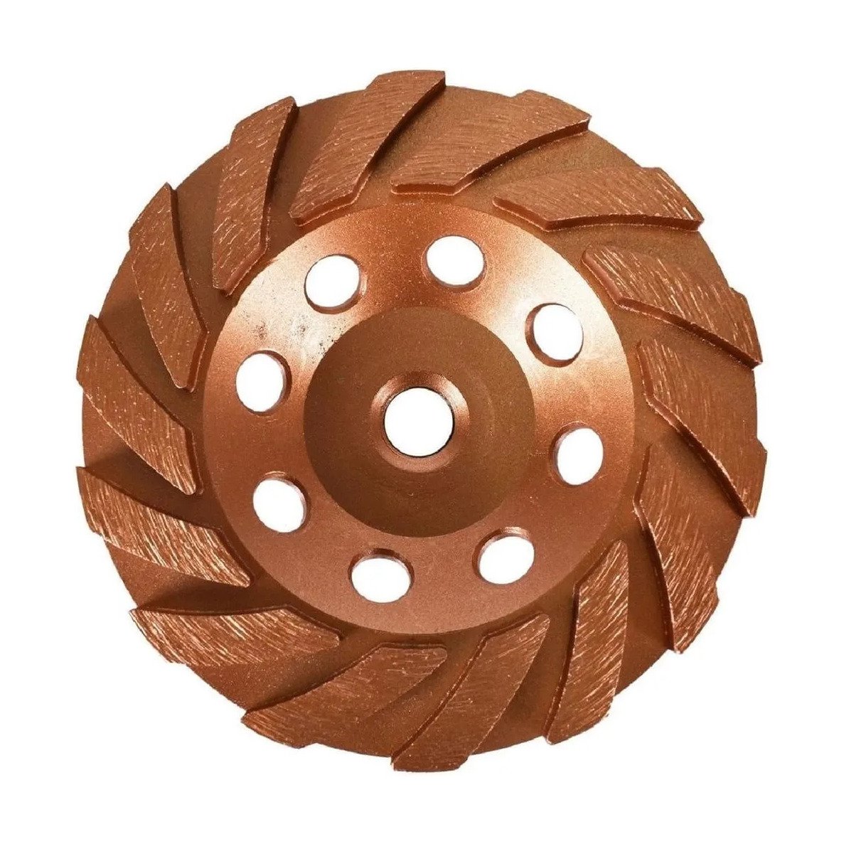 Rebolo Turbo, Diamantado, Segmentado, Rosca M14, 115MM, 1PC // MTX