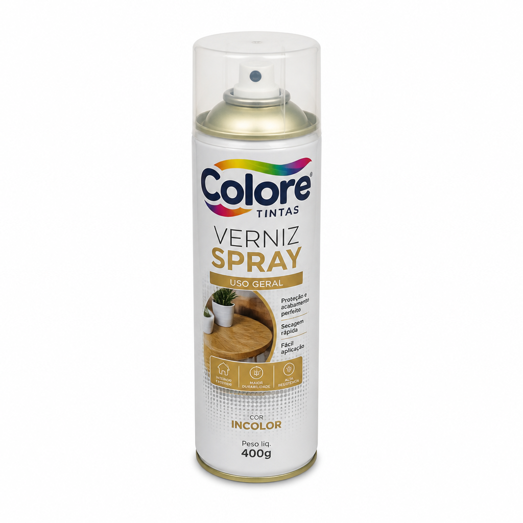 Tinta Spray Verniz 400G Colore
