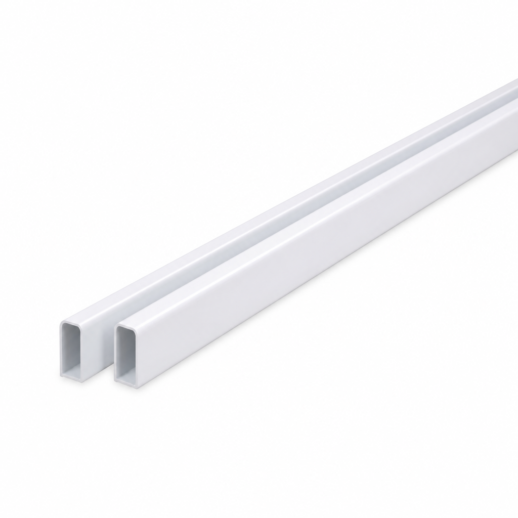 Trilho Simples P/Cant Branco 2,0MT Rayco