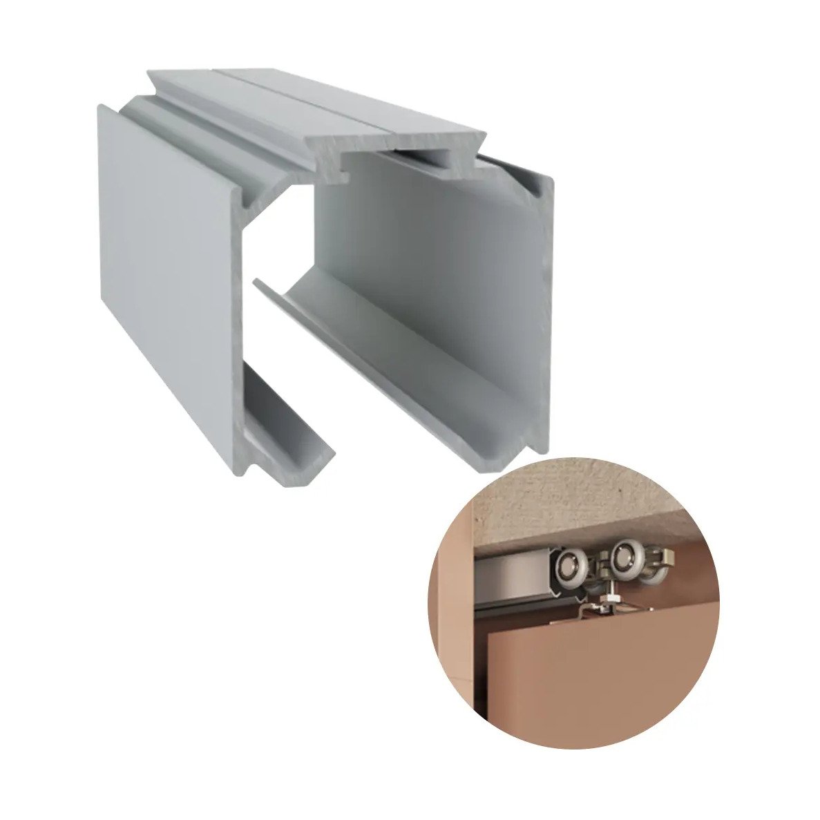 Trilho Superior Estreito - Rometal